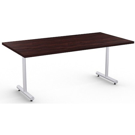 Special-T Table, Rectangle, T-Base, 72inx30in, Espresso SCTKING3072SESP